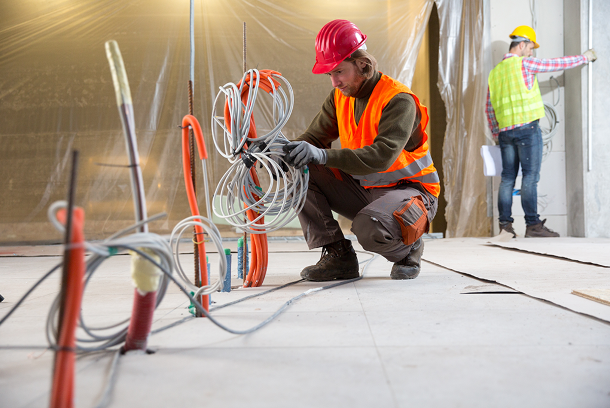 Electrical work outlet