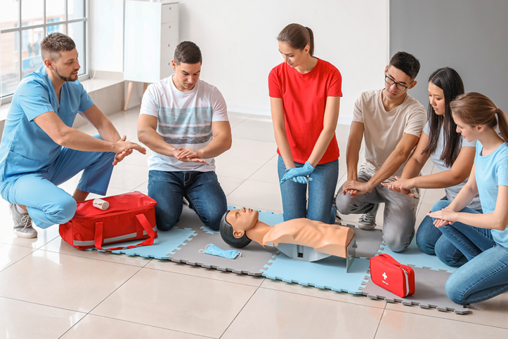 Emergency response (first aid) for designated persons