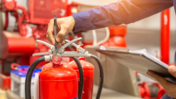Fire safety – use of small extinguishing equipment