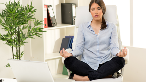 Yoga au bureau