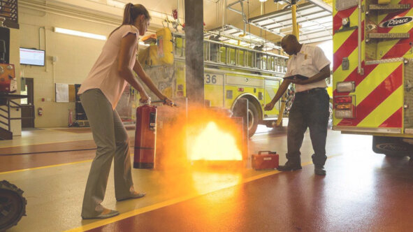 Sécurité incendie - extinction numérique