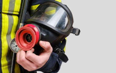 Sécurité incendie - travailler avec une protection respiratoire
