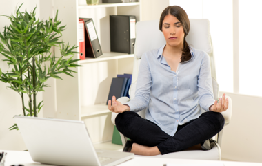 Yoga au bureau